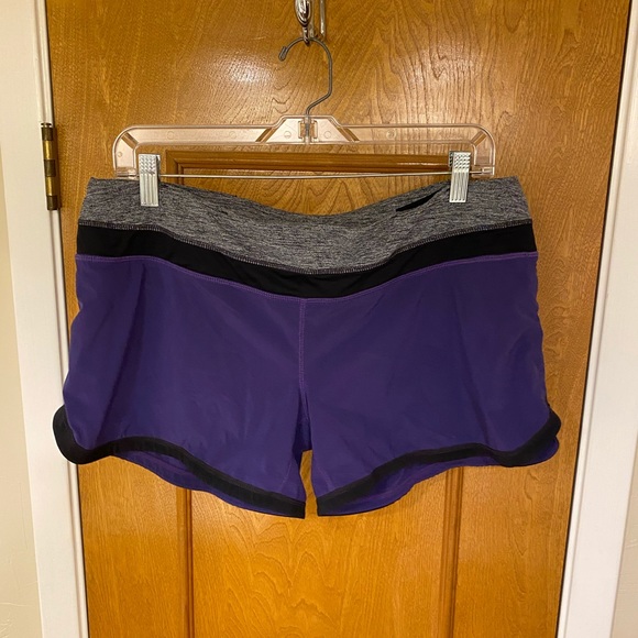 lululemon athletica Pants - Lululemon size 10 purple shorts